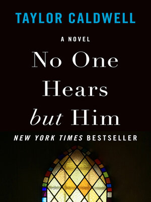 cover image of No One Hears but Him